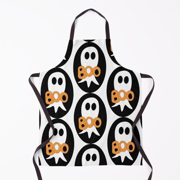 Item preview, Cute Halloween ghost cartoon with BOO text  designed and sold by AngelDawnDesign.