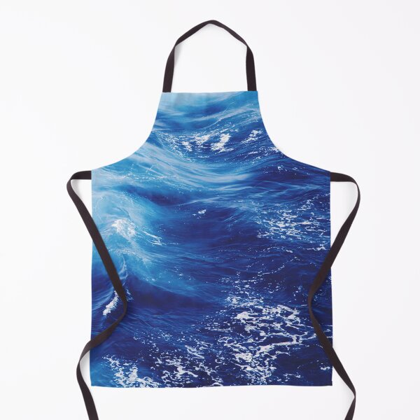 Item preview, Dark blue ocean waves  designed and sold by Durgaa D.