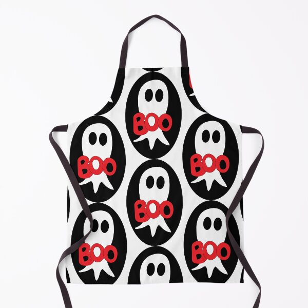 Item preview, Cute Halloween ghost cartoon with BOO text  designed and sold by AngelDawnDesign.