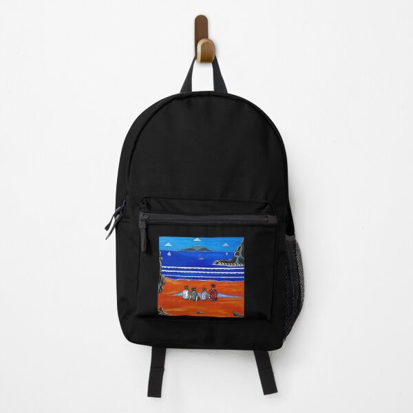 Tropical Ocean Sea Beach Laptop Backpack, Backpack, Backpack for Men,  Travel Backpack, Backpack with Laptop Compartment, Backpack for Women,  College