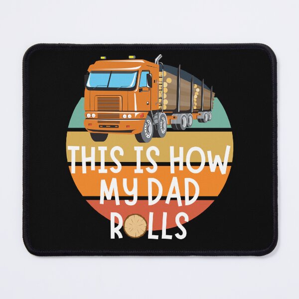 Item preview, Cute Logger Dad | This Is How My Dad Rolls | Fun Logging Baby designed and sold by DevlynnDesigns.