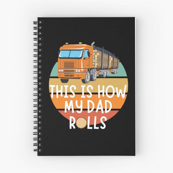 Item preview, Cute Logger Dad | This Is How My Dad Rolls | Fun Logging Baby designed and sold by DevlynnDesigns.