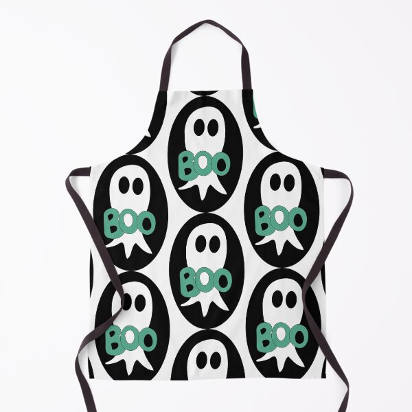 Item preview, Cute Halloween ghost cartoon with BOO text  designed and sold by AngelDawnDesign.
