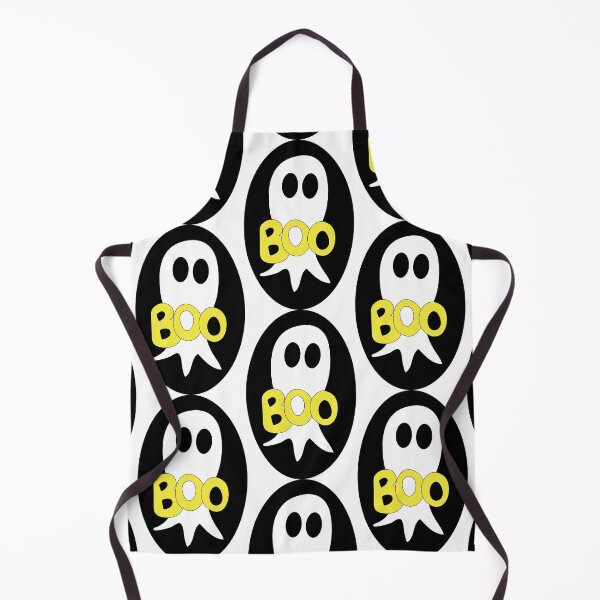 Item preview, Cute Halloween ghost cartoon with BOO text  designed and sold by AngelDawnDesign.
