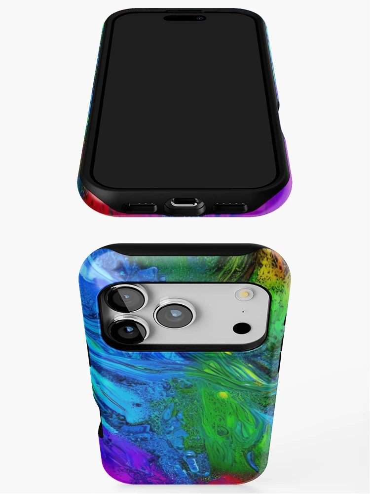 Thumbnail 3 of 4, iPhone Case, Color Splash designed and sold by DeezFunThingz.