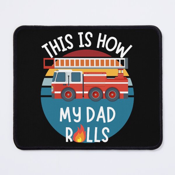 Item preview, Cute Firefighter Dad | Fun This Is How My Dad Rolls  designed and sold by DevlynnDesigns.