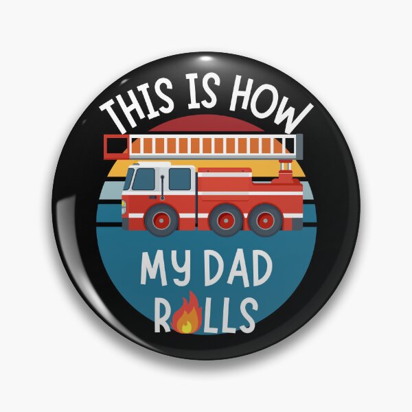Item preview, Cute Firefighter Dad | Fun This Is How My Dad Rolls  designed and sold by DevlynnDesigns.