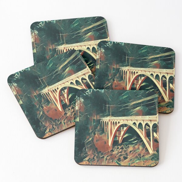 Item preview, Copy of Copy of Bridge at Otter Crest Loop - Architecture designed and sold by MistyMorningsOR.