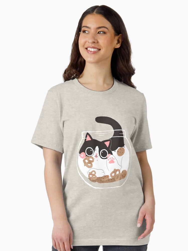 cute cookie cat Essential T-Shirt for Sale by kworin Redbubble