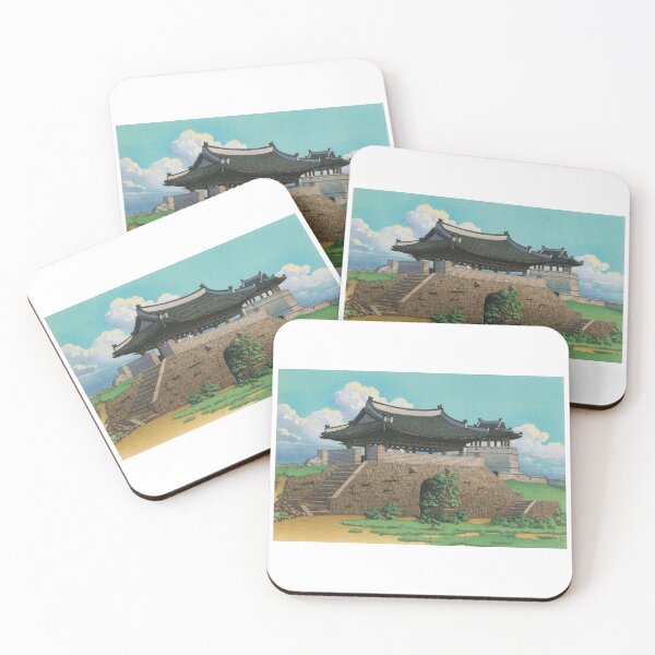 Item preview,  Japanese Art Print - Sanggye Pavilion, Paekyang Temple  by Kawase Hasui designed and sold by TeeARTHY.