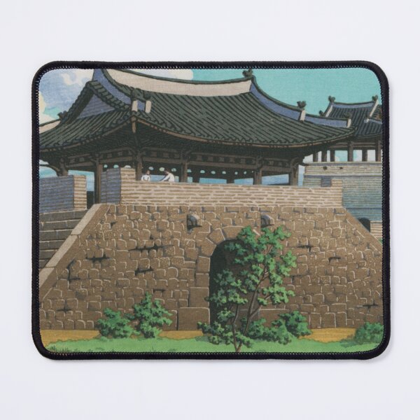 Item preview, Japanese Art Print - Sanggye Pavilion, Paekyang Temple by Kawase Hasui designed and sold by TeeARTHY.