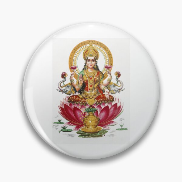 Item preview, Déesse hindoue Lakshmi Hindouisme Bouddhisme Méditation Religion designed and sold by MiniPant.