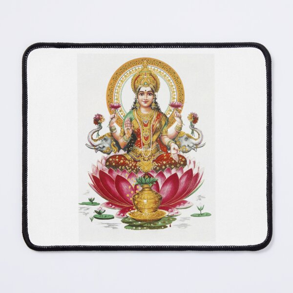 Item preview, Déesse hindoue Lakshmi Hindouisme Bouddhisme Méditation Religion designed and sold by MiniPant.