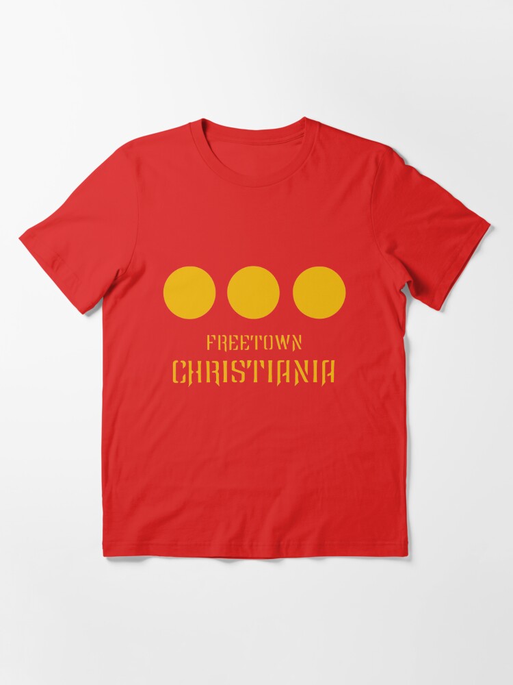 Freetown Christiania" T-Shirt for by ldeitch |