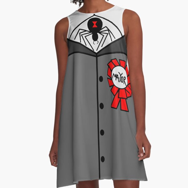 "Mayor of Halloween Town" Suit Nightmare Before Christmas Halloween  A-Line Dress