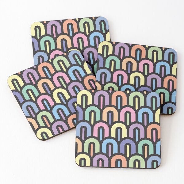 Item preview, Multi Colour Geomteric Arche Pattern designed and sold by KathrinLegg.