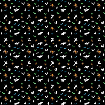 Artwork thumbnail, Halloween pattern by RaselStyleHub