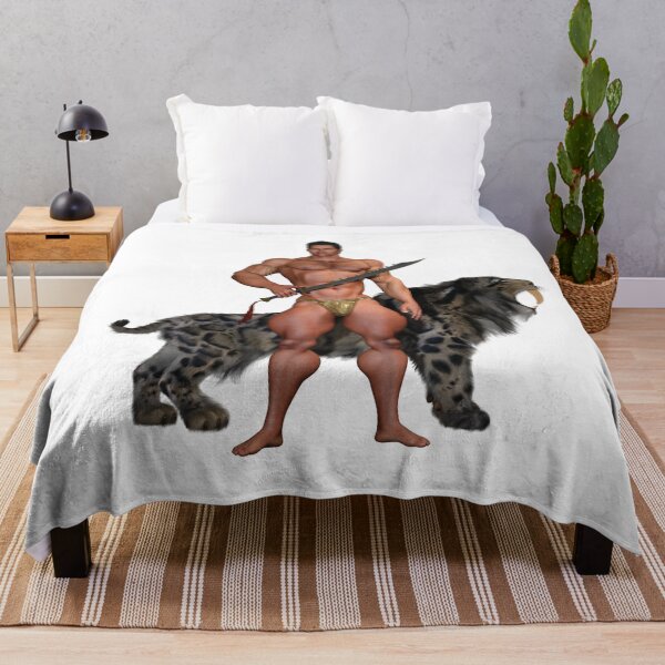 Item preview, Warrior with Smilodon designed and sold by 3D-Warrior.