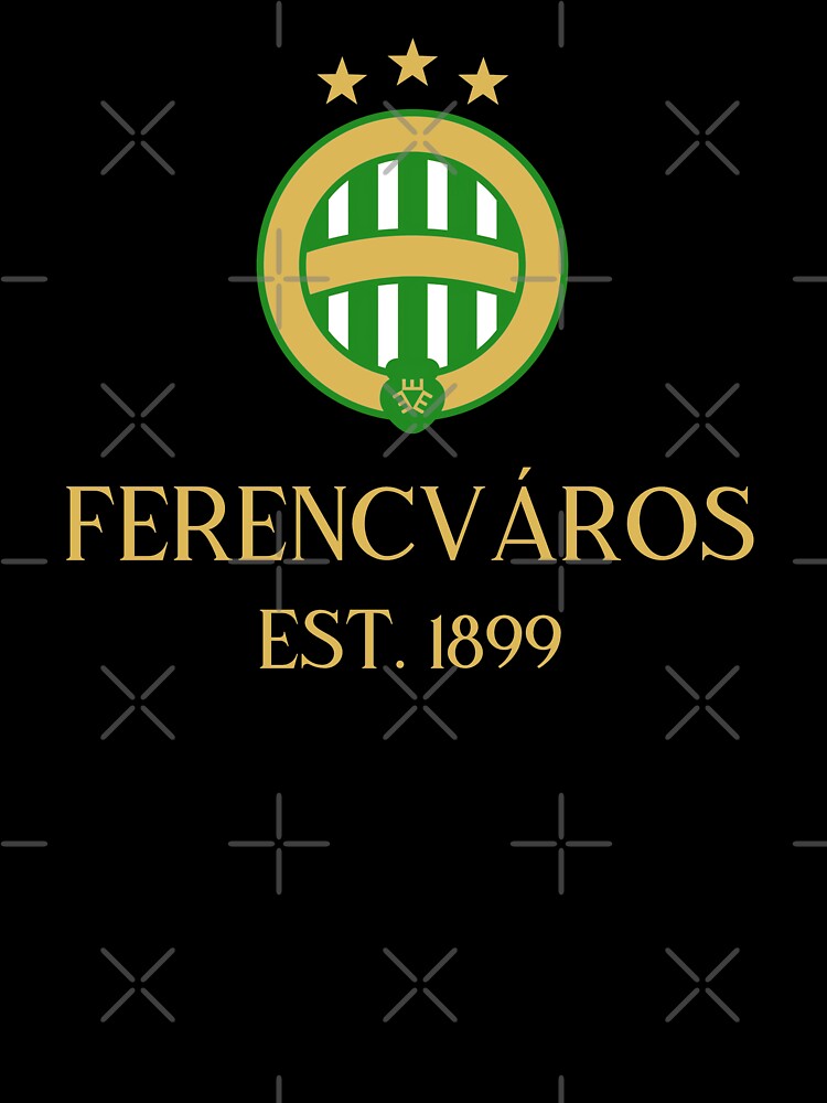 Ferencváros Gold Alt T Shirt 100% Cotton Tee Ferencvárosi Tc