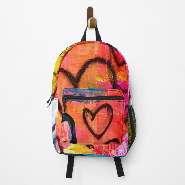 Item preview, Bright Abstract Hearts designed and sold by ShanaReckerArt.