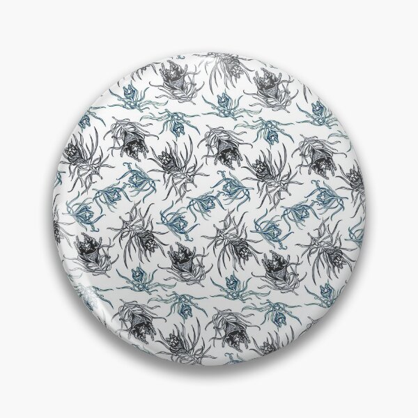 Item preview, Spider Plant Pattern - Turquoise designed and sold by RabiesKitten.