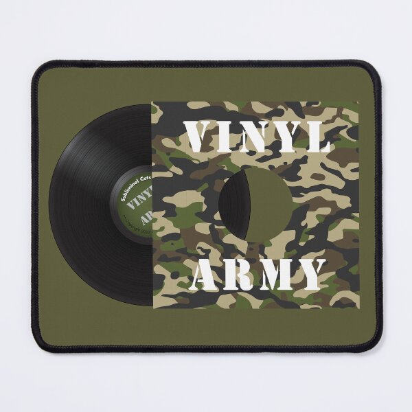 Artikelvorschau, Vinyl Army (Schallplatte mit Hülle) entworfen und verkauft von Subliminal-Cuts.