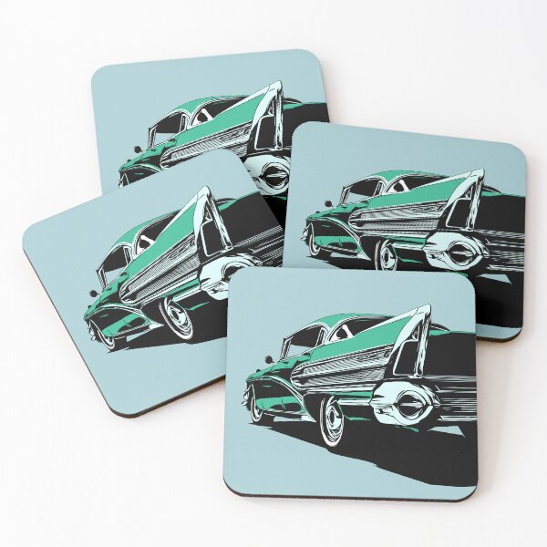 Item preview, 58 Buick Roadmaster, green 1958 luxury car designed and sold by Glenn Mueller.