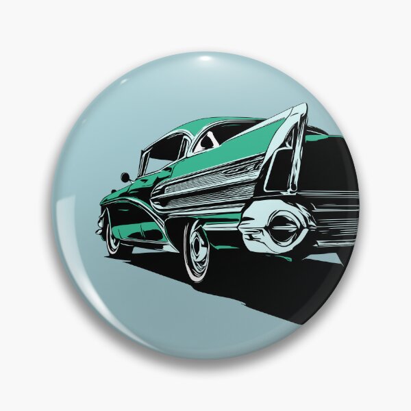 Item preview, 58 Buick Roadmaster, green 1958 luxury car designed and sold by Glenn Mueller.