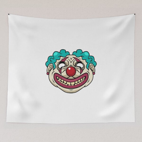 Item preview, Clown Head Carnival designed and sold by obviouslogic.