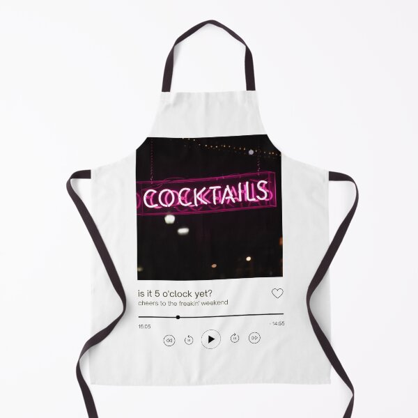 Item preview, Is it 5pm yet? neon sign print designed and sold by Femme Pastel Collective.