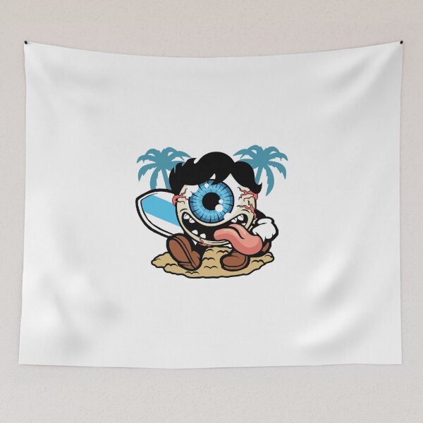 Item preview, Surfing Eye Blaze designed and sold by obviouslogic.