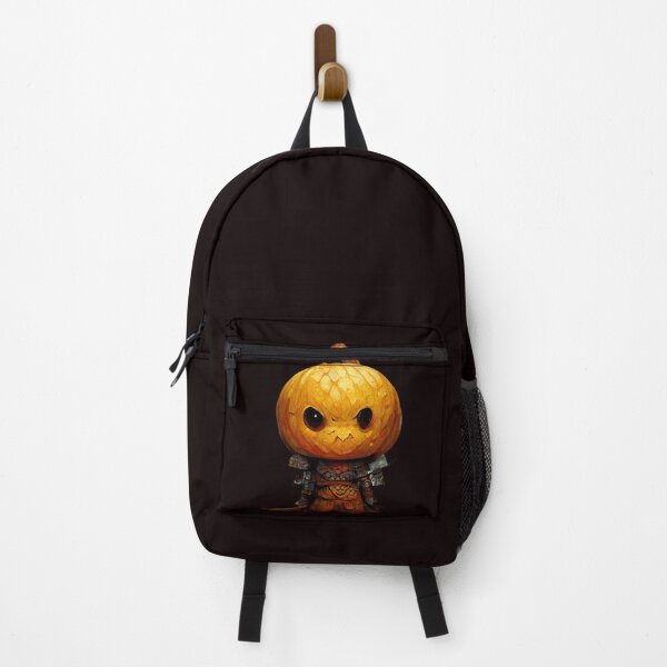 Item preview, Pumpkin warrior holding a sword- Pumpkin Ghost Halloween-Halloween Pumpkin designed and sold by hassendz.