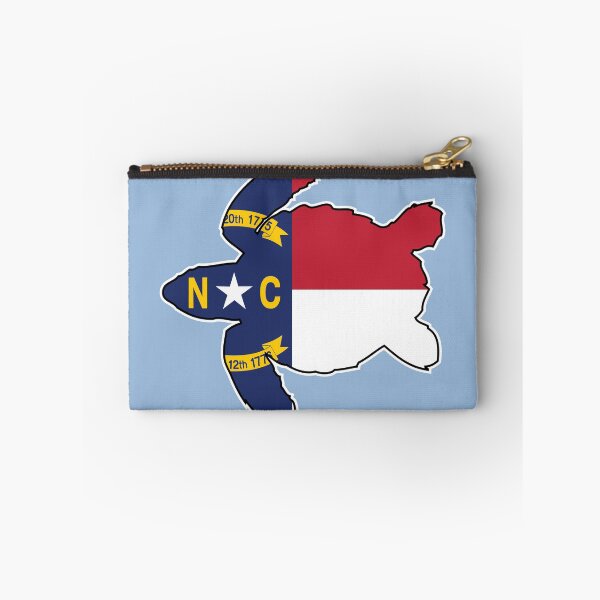 Item preview, North Carolina Flag in Loggerhead with Carolina Blue designed and sold by Rich Anderson.