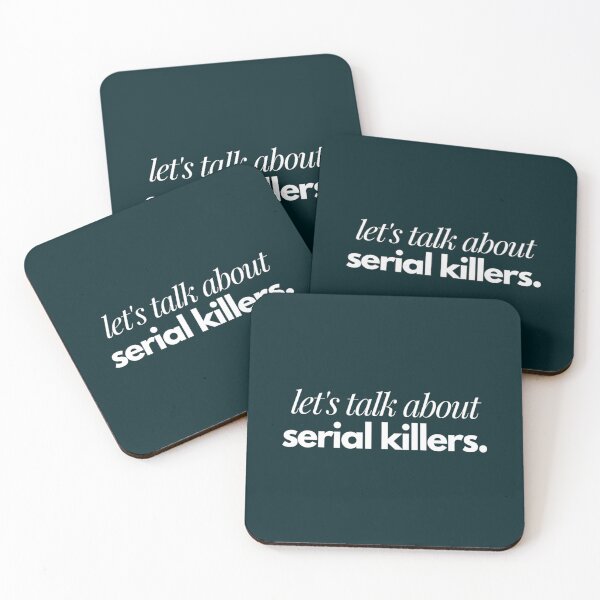 Item preview, let_s talk about serial killers   designed and sold by Josedshop.