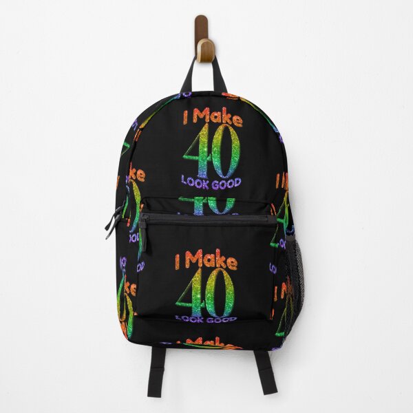Item preview, I Make 40 Look Good - 40th Birthday - I Love Rainbows designed and sold by Sun Sand & Sea Art.