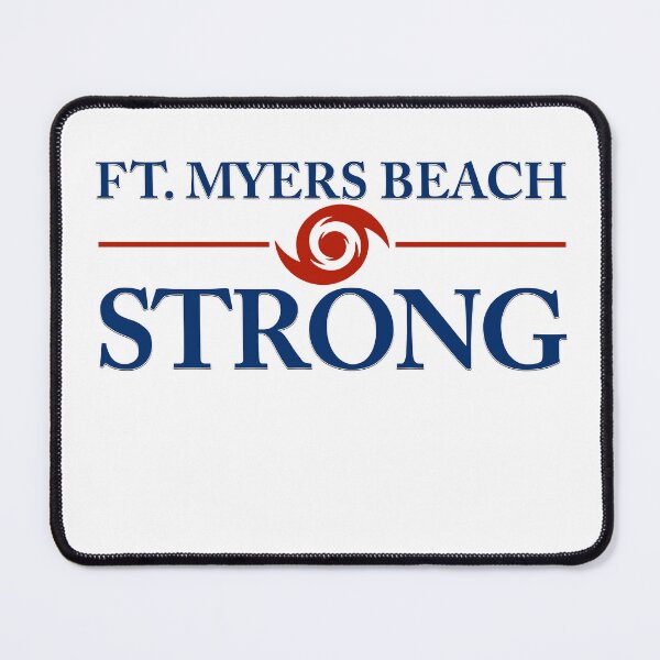 Item preview, FT. MYERS BEACH STRONG - FMB STRONG HURRICANE IAN 2022 #SUPPORT LOCAL PIER T-SHIRT designed and sold by Real-Humdinger.