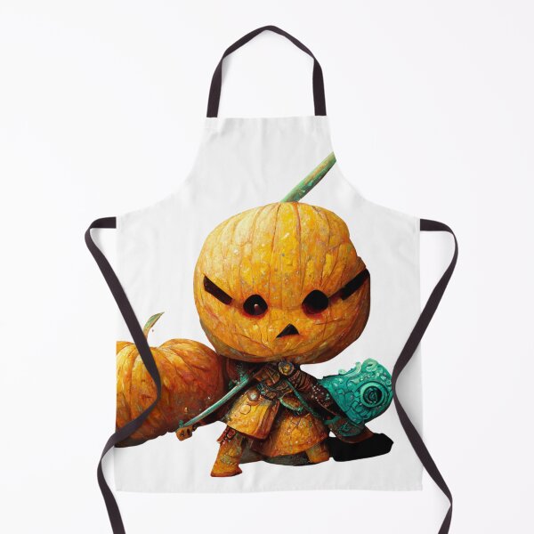 Item preview, Pumpkin Warrior Holding horror -pumpkin ghost costume designed and sold by hassendz.