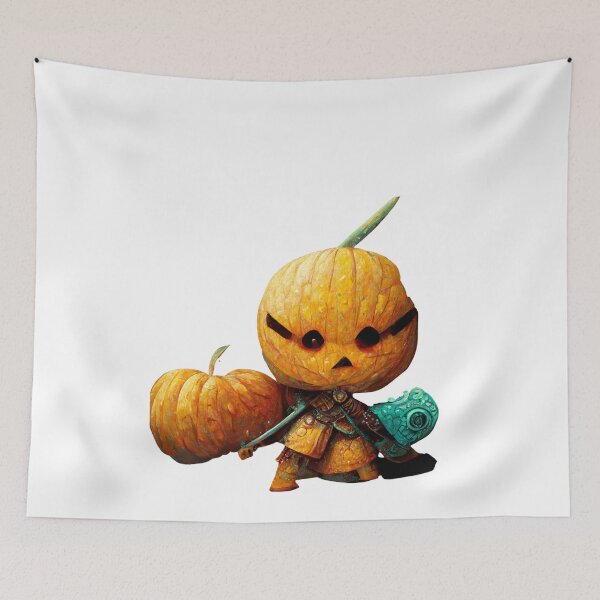 Item preview,   Pumpkin Warrior Holding  horror -pumpkin ghost costume designed and sold by hassendz.