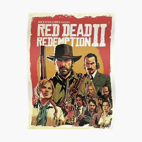 Spiele Red Dead Redemption 2 Poster