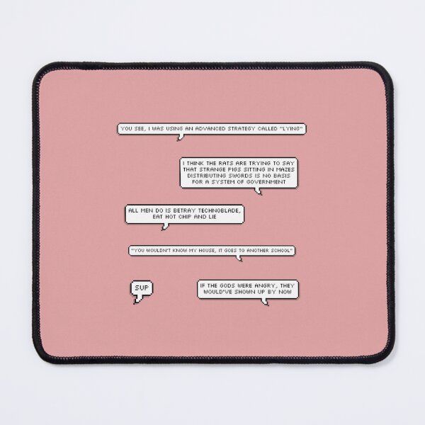 Item preview, technoblade quote sticker pack 2 designed and sold by KylaBradtke.