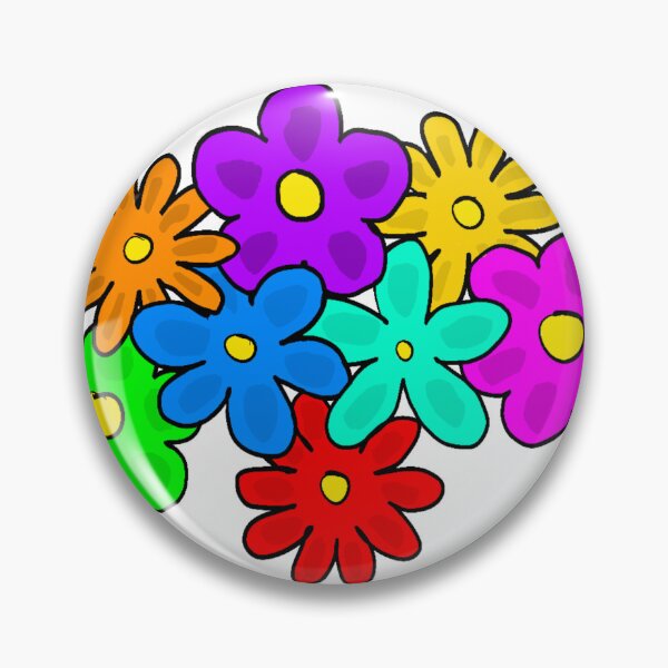 Item preview, Funky flowers designed and sold by parkeralber.