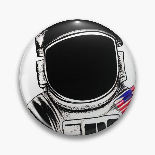 Item preview, Arte de astronauta estadounidense designed and sold by KishShop.