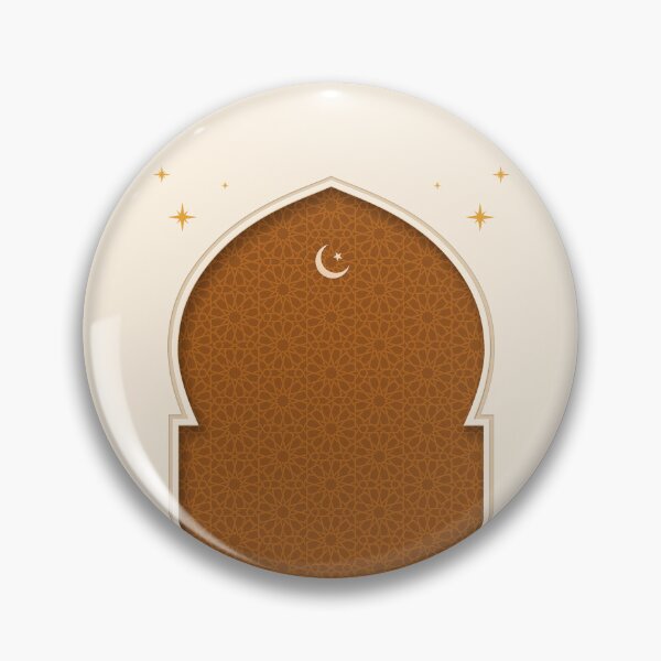 Item preview, Mihrab - Minimal Light Brown designed and sold by moslem-pride.