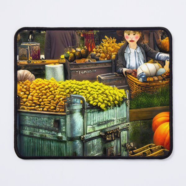 Item preview, The Autumnal Farmers Market designed and sold by PictureNZ.