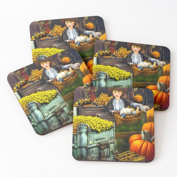 Item preview, The Autumnal Farmers Market designed and sold by PictureNZ.