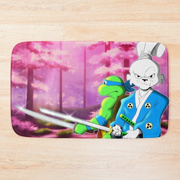Item preview, The Swordsmen Usagi Yojimbo TMNT Leonardo designed and sold by Shell Shocked Studio.