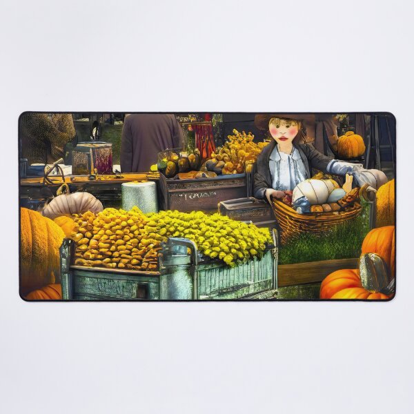 Item preview, The Autumnal Farmers Market designed and sold by PictureNZ.