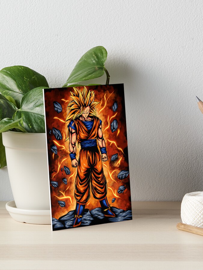 Goku super saiyan 1 | Art Board Print