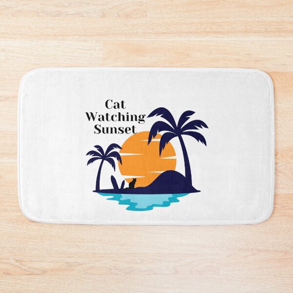 Item preview, Cat Watching Sunset designed and sold by Marvett-World.