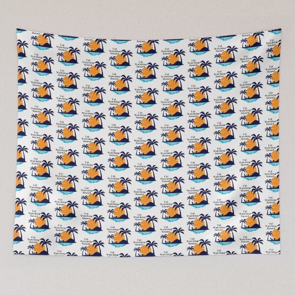 Item preview, Cat Watching Sunset designed and sold by Marvett-World.